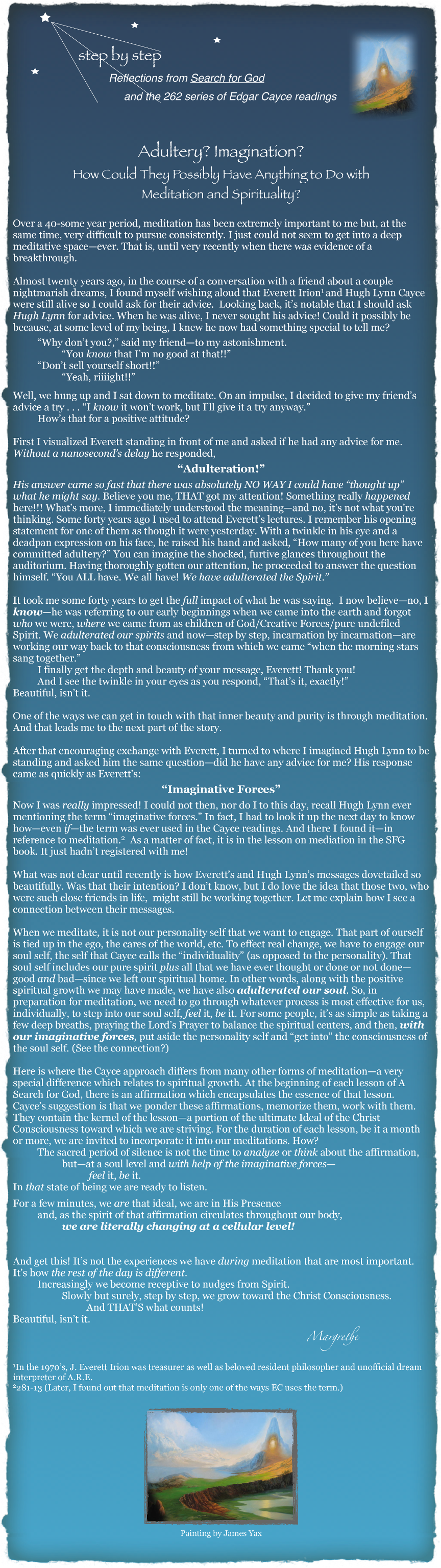 Meditation Part 2
